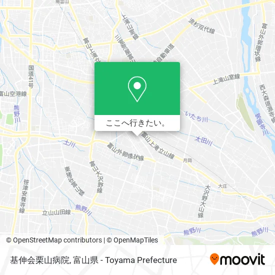 基伸会栗山病院地図