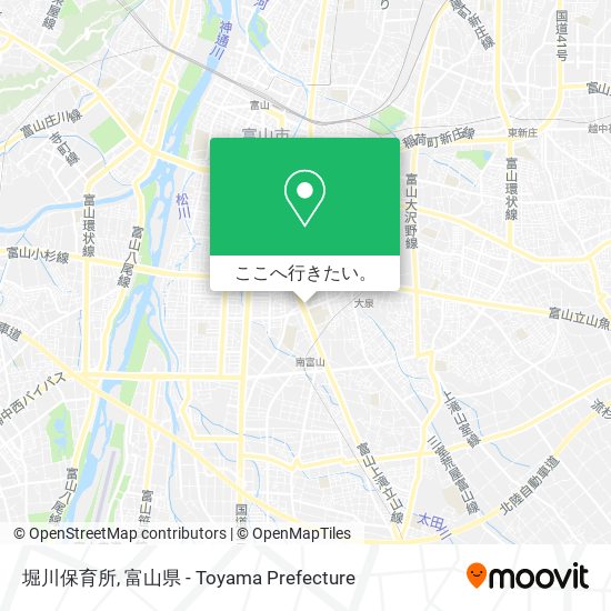 堀川保育所地図