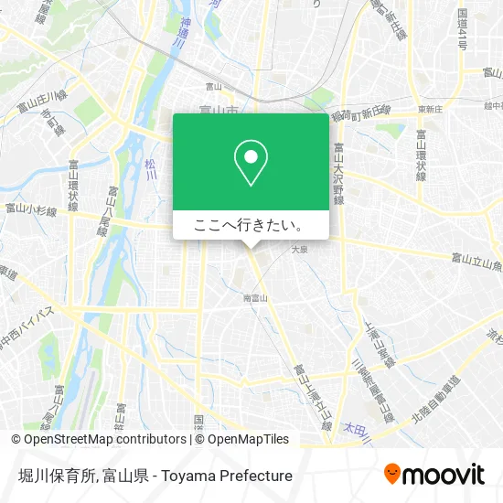 堀川保育所地図