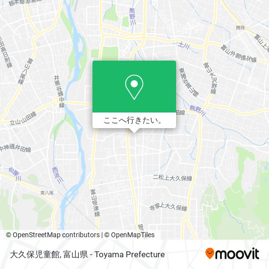 大久保児童館地図