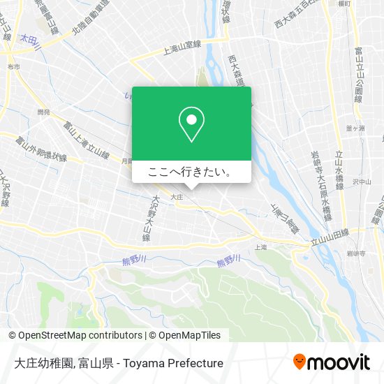 大庄幼稚園地図