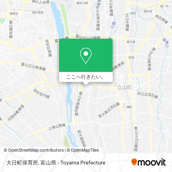 大日町保育所地図