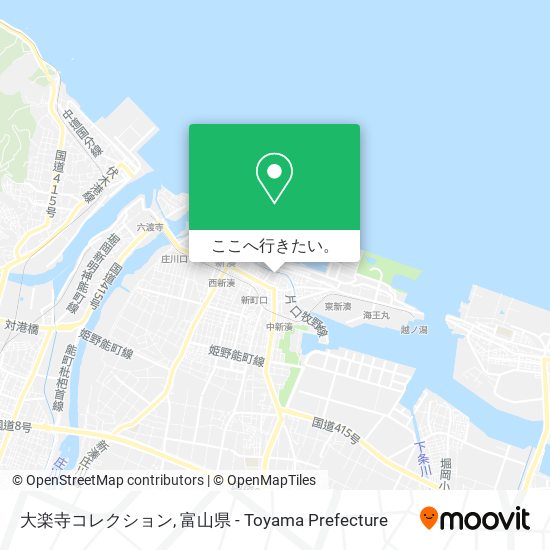 大楽寺コレクション地図