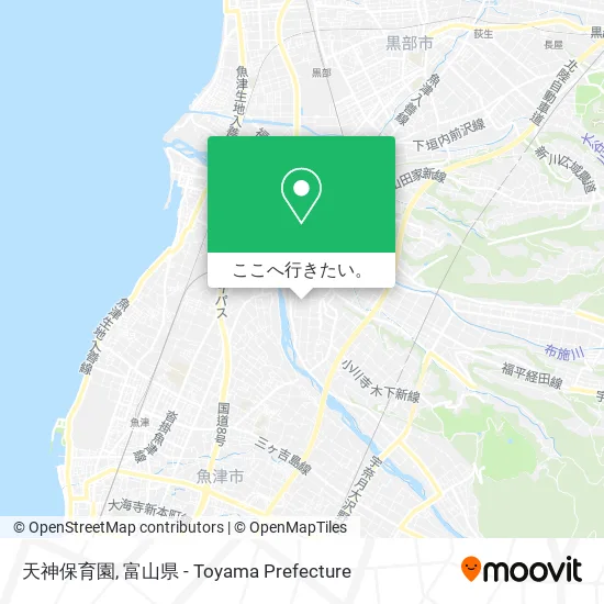 天神保育園地図