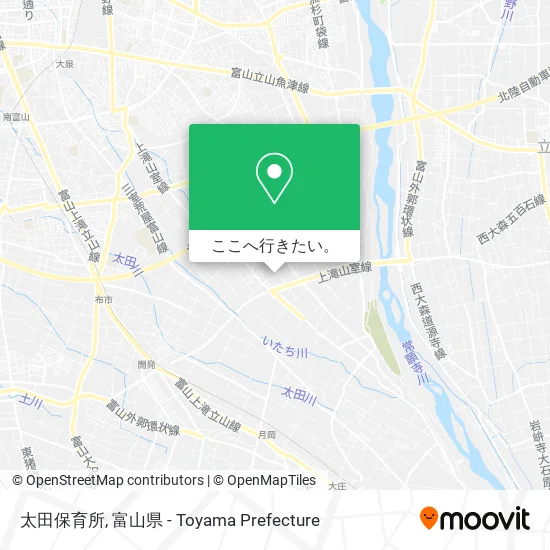 太田保育所地図
