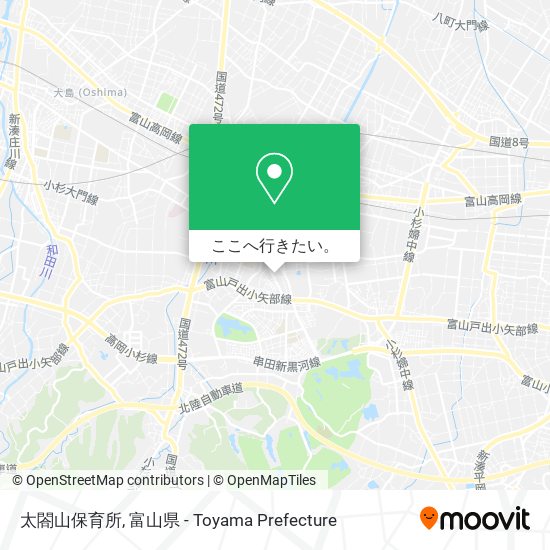 太閤山保育所地図