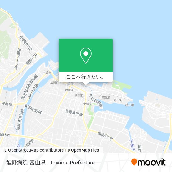 姫野病院地図