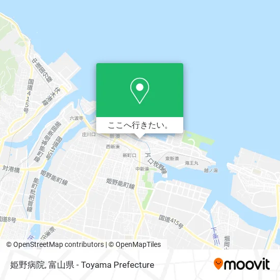 姫野病院地図