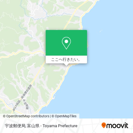 宇波郵便局地図