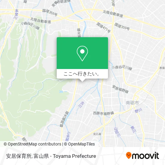 安居保育所地図