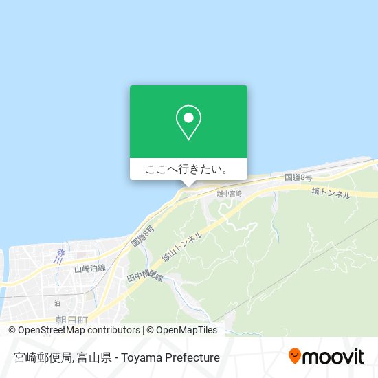 宮崎郵便局地図