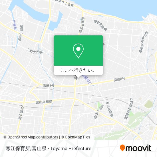 寒江保育所地図
