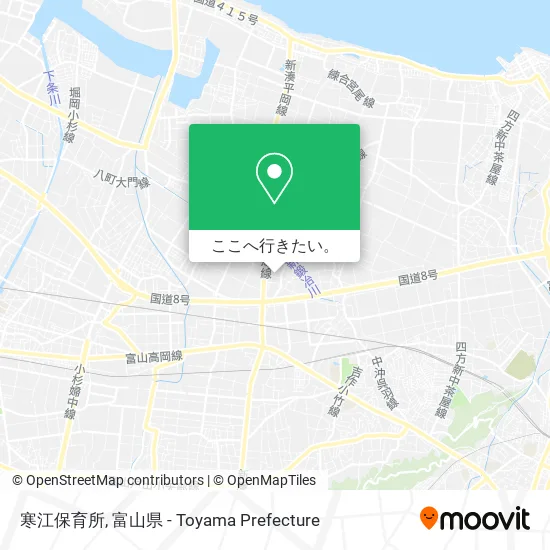 寒江保育所地図