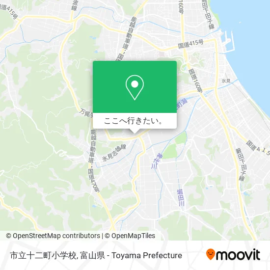 市立十二町小学校地図