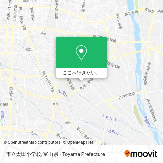市立太田小学校地図