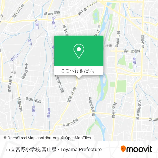 市立宮野小学校地図