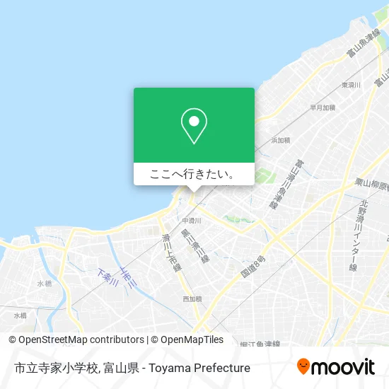 市立寺家小学校地図