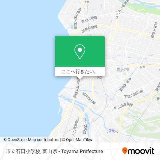 市立石田小学校地図