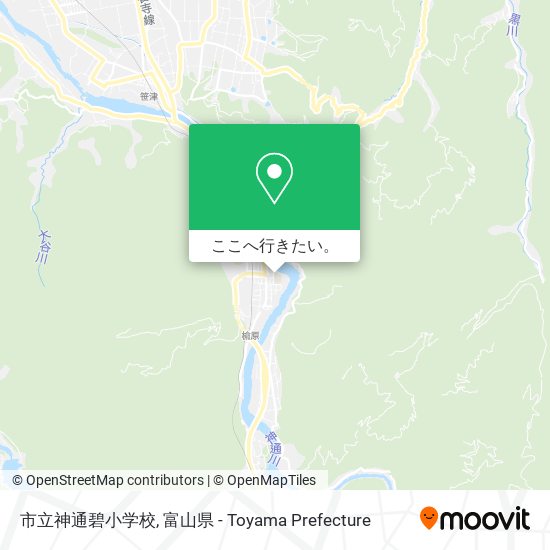 市立神通碧小学校地図