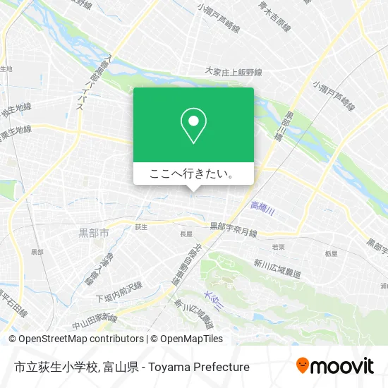 市立荻生小学校地図