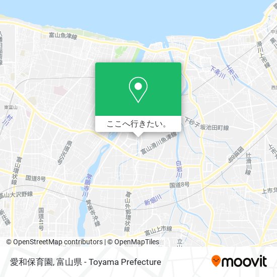 愛和保育園地図