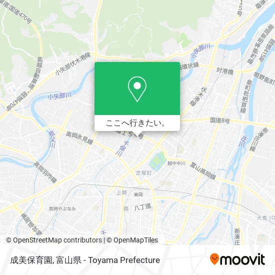 成美保育園地図