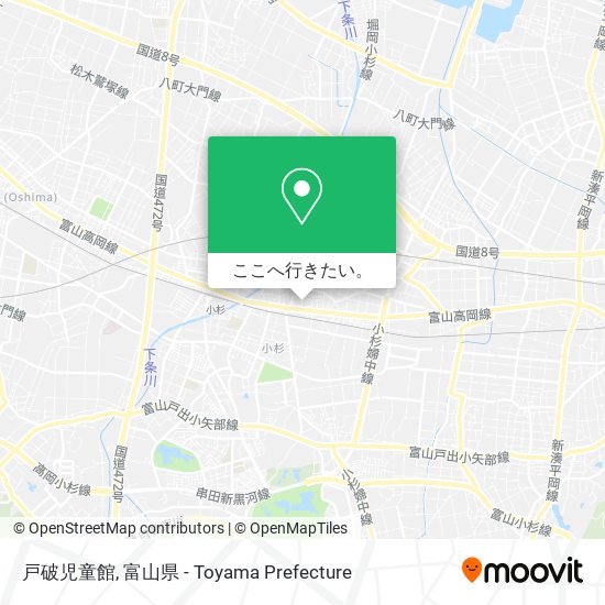 戸破児童館地図