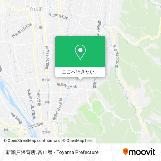 新瀬戸保育所地図