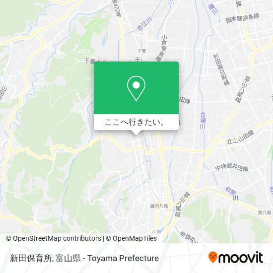 新田保育所地図