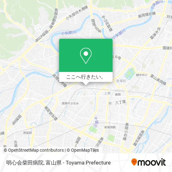 明心会柴田病院地図