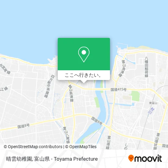 晴雲幼稚園地図