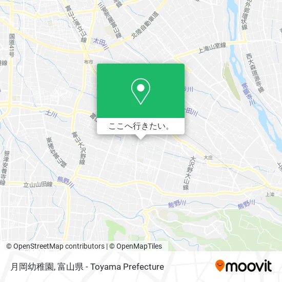 月岡幼稚園地図