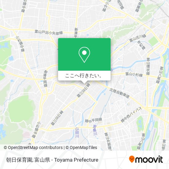 朝日保育園地図