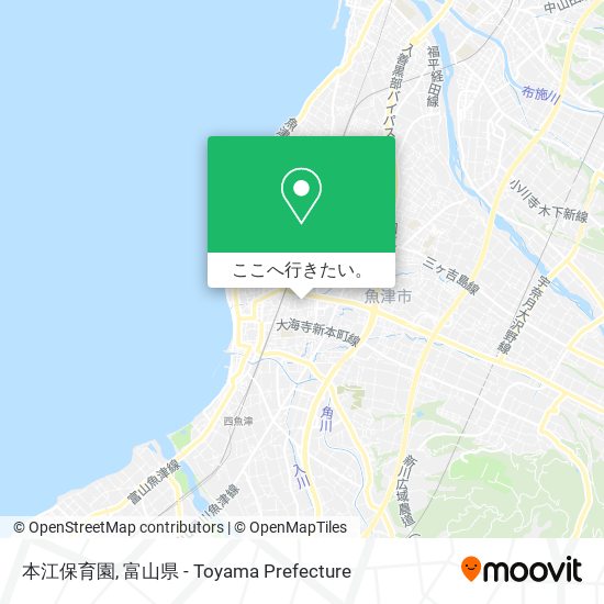 本江保育園地図