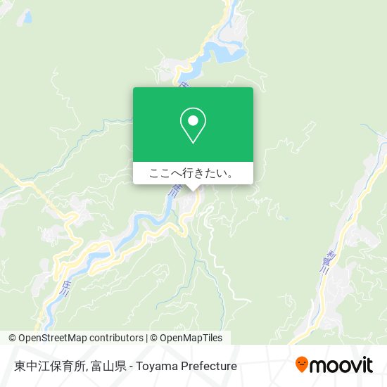 東中江保育所地図