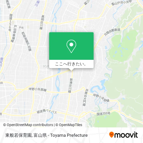 東般若保育園地図