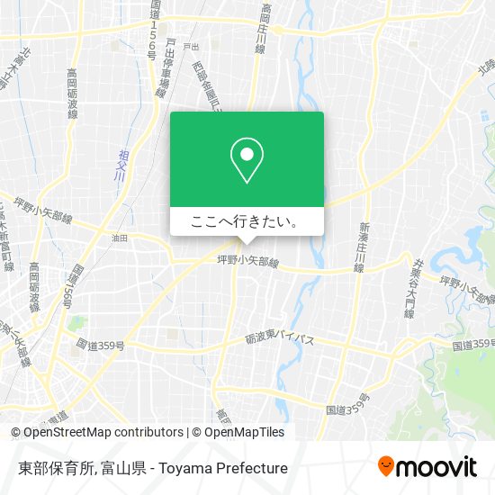 東部保育所地図