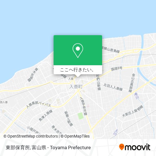 東部保育所地図