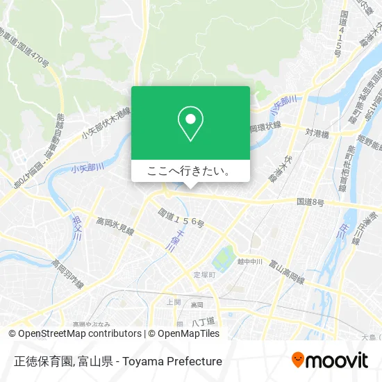 正徳保育園地図