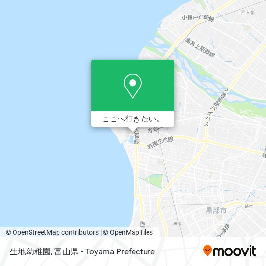 生地幼稚園地図