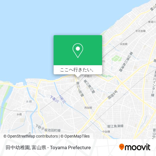田中幼稚園地図