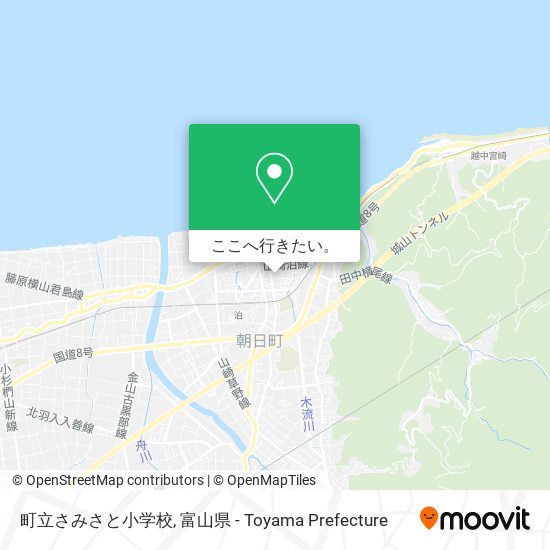 町立さみさと小学校地図