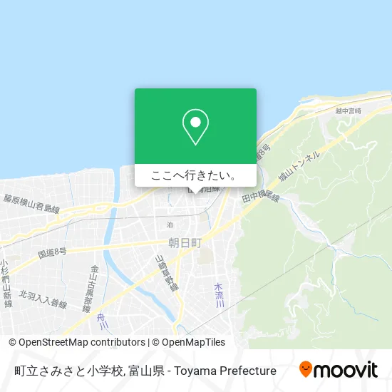 町立さみさと小学校地図