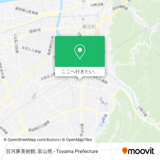 百河豚美術館地図
