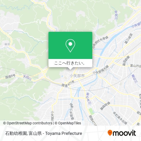 石動幼稚園地図