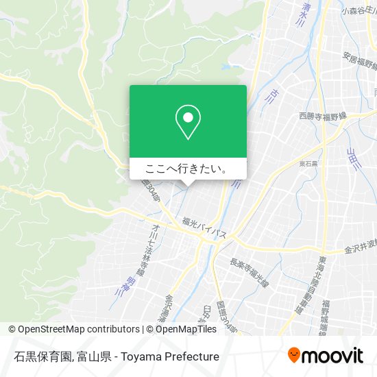 石黒保育園地図