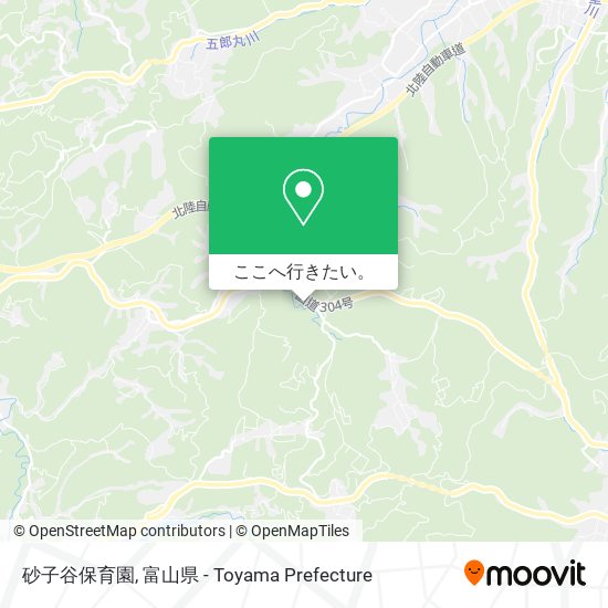 砂子谷保育園地図