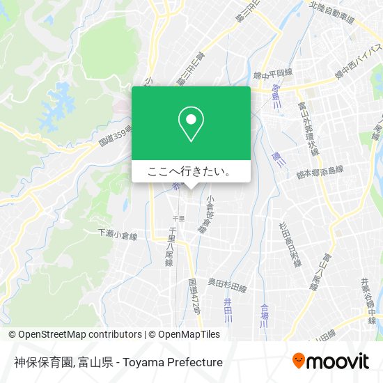 神保保育園地図