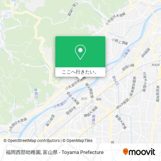福岡西部幼稚園地図