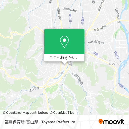 福島保育所地図